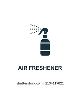 Air Freshener icon. Monochrome simple icon for templates, web design and infographics