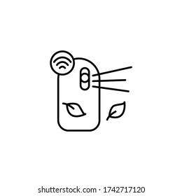Air freshener icon. Simple line, outline vector elements of smart home for ui and ux, website or mobile application