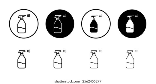 Air freshener icon Thin line flat illustration