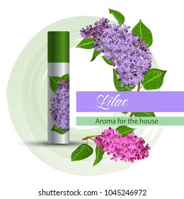 Air freshener with a smell of lilac