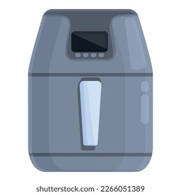 Air fryer design icon cartoon vector. Cook food. Cooking machine