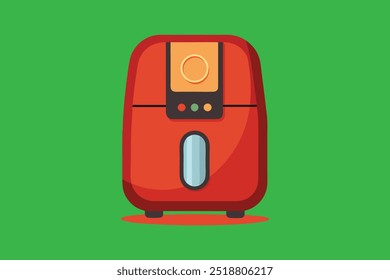 Ilustração da arte vetorial Air Fryer.