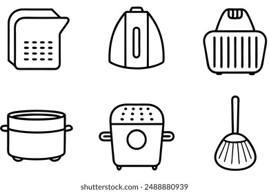 Air Fryers Art Chic Line Art Illustration Examples Techniques