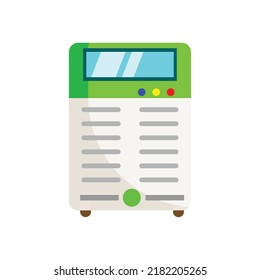 Air furifier icon. Subtable to place on household, technology, etc