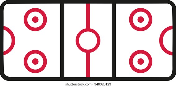 Air hockey table