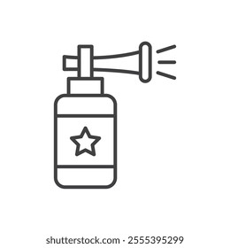 Air horn icon. line style vector icon.