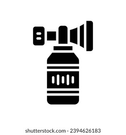 air horn icon. vector glyph icon for your website, mobile, presentation, and logo design.