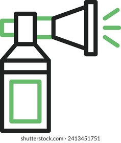 Air Horn icon vector image. Suitable for mobile application web application and print media.