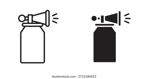 Air horn icon in vector. Logotype
