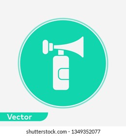 Air horn vector icon sign symbol