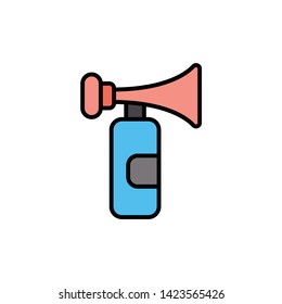 Air Horn Vector Icon Sign Symbol