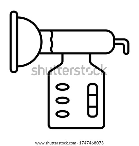 Air horn vector icon sign symbol