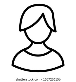 
Air Hostess Isolated Vector icon which can easily modify or edit
