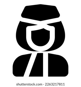 activo de ilustración de icono de vector de host aéreo