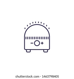 air humidifier vector line icon
