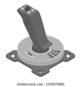 Air joystick icon. Isometric of air joystick vector icon for web design isolated on white background