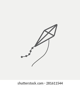 Air kite icon