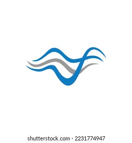 Air logo 6 icon template