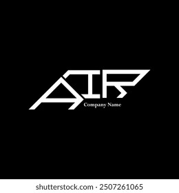 AIR logo design, AIR simple and modern logo. AIR luxurious alphabet design  