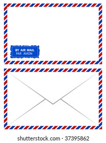 Air mail vector