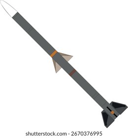 Luft-Luft-Raketen-Zeichnung