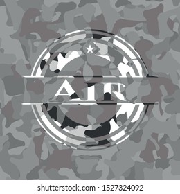 Air on grey camo texture