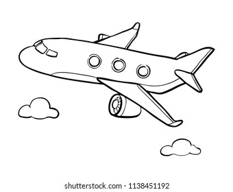 Air Plane Drawing