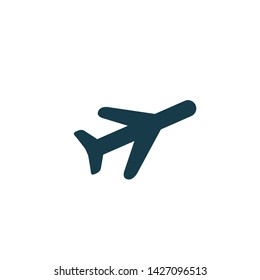 air plane icon concept company logo design