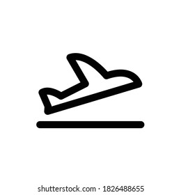  Air plane icon in eps 8