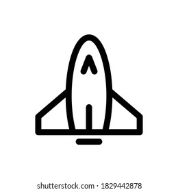 Air plane icon in eps 8