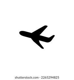 Air plane icon. Simple style travel ticket poster background symbol. Air plane brand logo design element. Air plane t-shirt printing. vector for sticker.