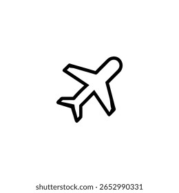 Air - plane - icon .Simple vector sign