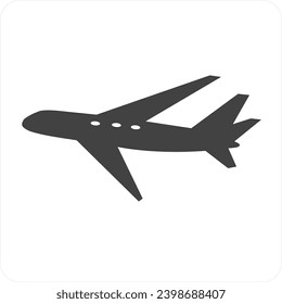 air plane icon vector eps