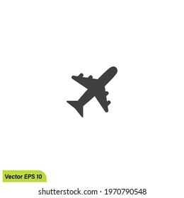air plane icon vector illustration simple design element