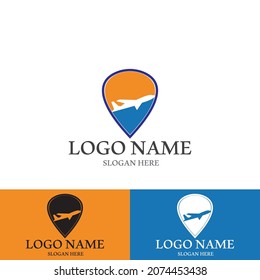 air plane icon vector illustration template design