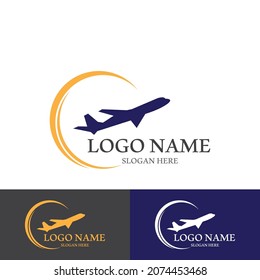 diseño de la ilustración del vector de icono de avión