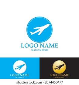 diseño de la ilustración del vector de icono de avión