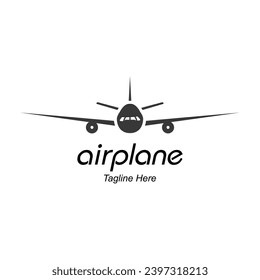 Air Plane Logo Design Template.