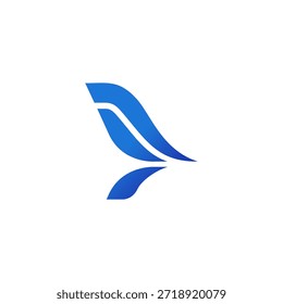 air plane logo icon Unique with the abstract shape of a Jet Airplane icon