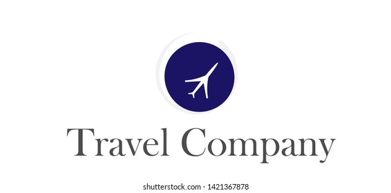 air plane logo for travel purposes