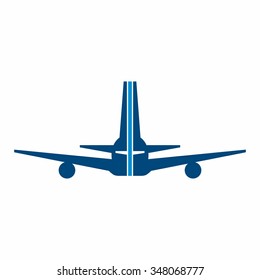 air plane logo vector. 