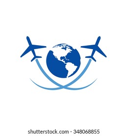 air plane logo vector. 