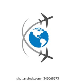 air plane logo vector. 