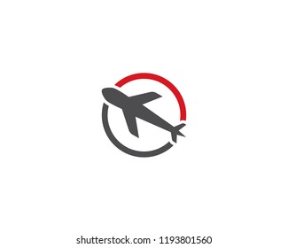 Air Plane logo vector template
