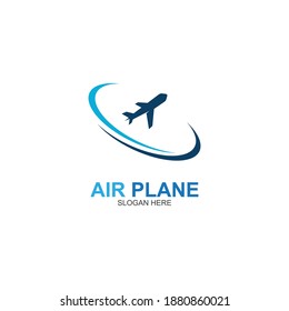 Air Plane logo vector template