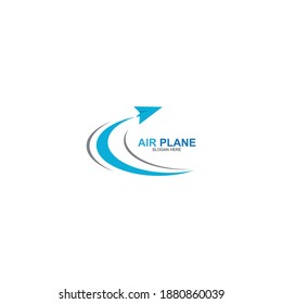 Plantilla de vector del logotipo de Air Plane