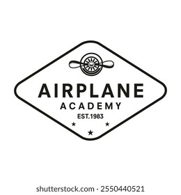 air plane logo vector template illustration design