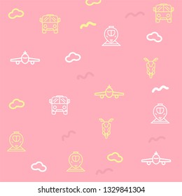air plane pattern seamless