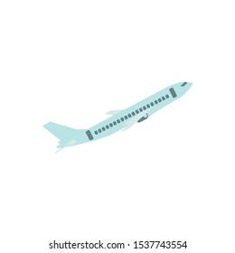 air plane transportation, plane on background white, vector eps10.