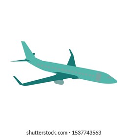 air plane transportation, plane on background white, vector eps10.